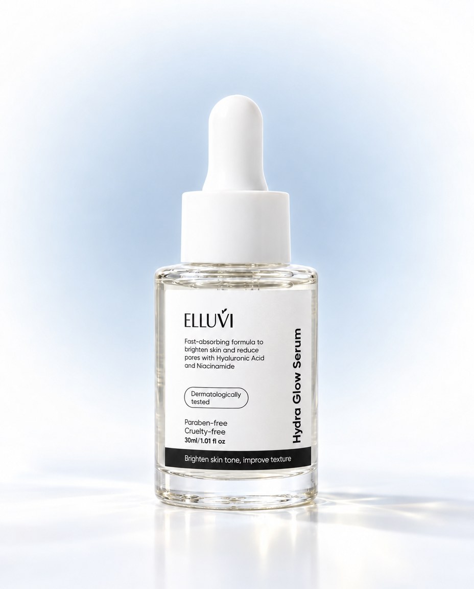 Hydra Glow Serum — Elluvi skincare product